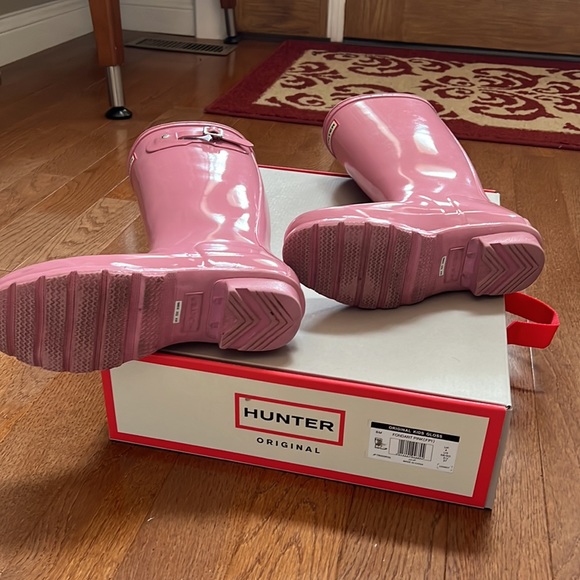 Hunter Kids Gloss Boots - Picture 7 of 7